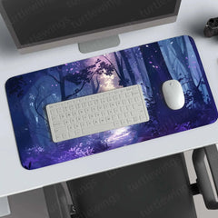 Forest Large Deskmat - Premium XL & XXL Gaming Mouse Pad - TURTLEWINGS 