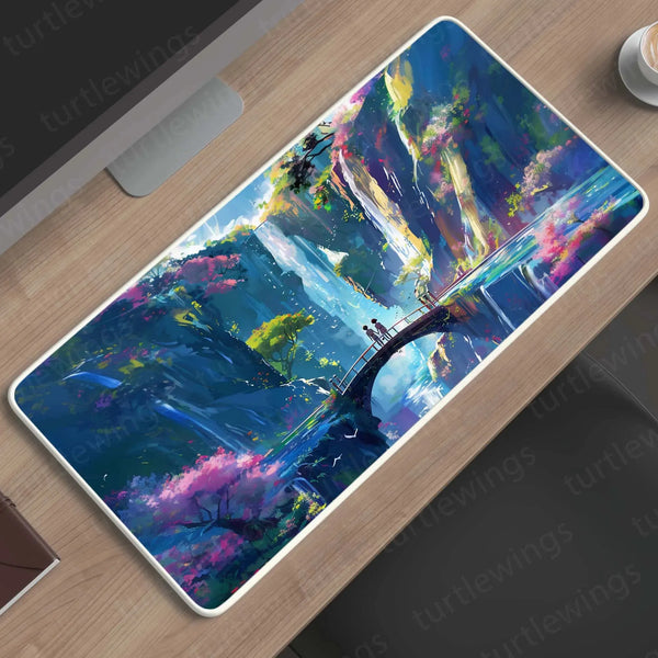 Bridge Large Deskmat - Premium XL & XXL Gaming Mouse Pad - TURTLEWINGS 