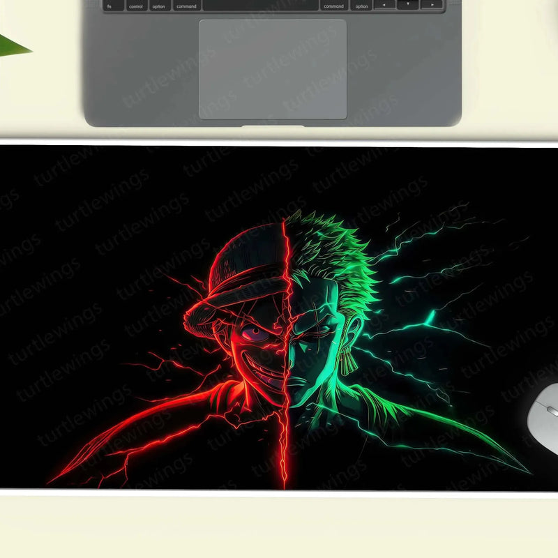 Luffy-x-Zoro Deskmat - TURTLEWINGS 