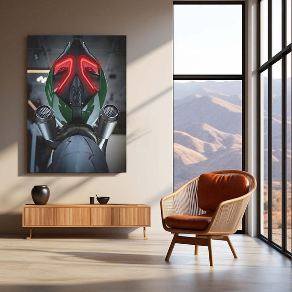 Ducati 1299 Panigale – Neon LED Metal Frame | Italian Superbike Wall Art