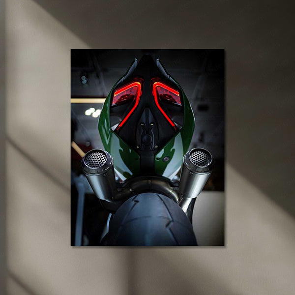 Ducati 1299 Panigale – Neon LED Metal Frame | Italian Superbike Wall Art