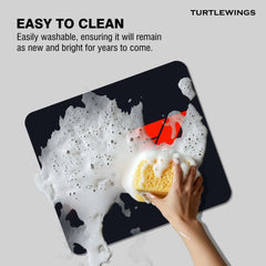 f1 logo Small Mousepad - TURTLEWINGS 