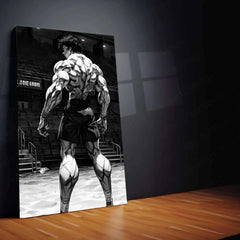 Baki Hanma Metal Poster | Anime Wall Art | Fighting Spirit & Martial Arts Decor 1 - TURTLEWINGS 