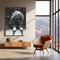Baki Hanma Metal Poster | Anime Wall Art | Fighting Spirit & Martial Arts Decor 1 - TURTLEWINGS 