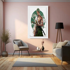 Zoro metal poster 3 - TURTLEWINGS 