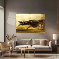 Game of Thrones – Metal Frame | Epic Fantasy Wall Art | Iconic TV Series Poster for GoT Fans & Collectors - TURTLEWINGS 