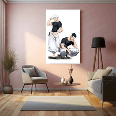 Satoru Gojo & Suguru Geto – Jujutsu Kaisen Metal Poster - TURTLEWINGS 