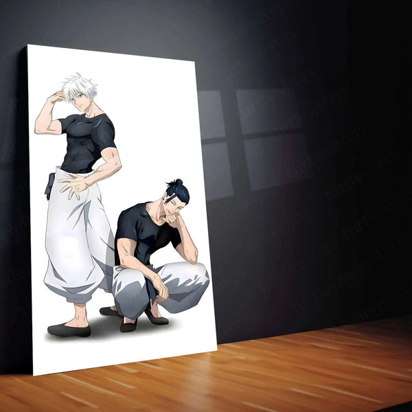 Satoru Gojo & Suguru Geto – Jujutsu Kaisen Metal Poster - TURTLEWINGS 
