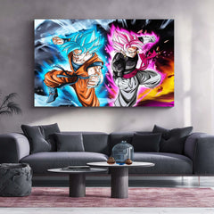 Anime Metal Poster | Goku Dragon Ball Z Metal Poster – Super Saiyan Power - TURTLEWINGS 