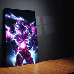 Goku Metal Poster – Iconic Dragon Ball Z Art | Powerful Super Saiyan Wall Decor - TURTLEWINGS 