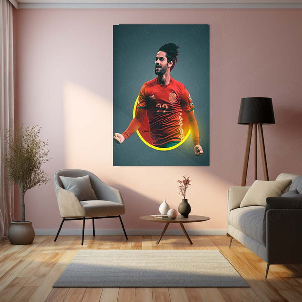 Harry Kane England x Big Ben – Metal Frame | London-Themed Football Wall Art 01 - TURTLEWINGS 
