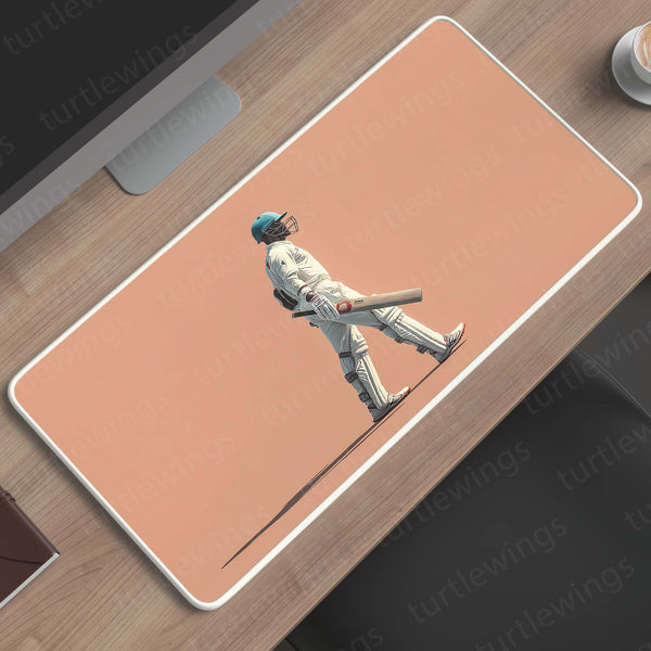 Cricket Deskmat – Mouse Pad for Office & Gaming | Smooth Surface, Non-Slip Base, Premium Print 07