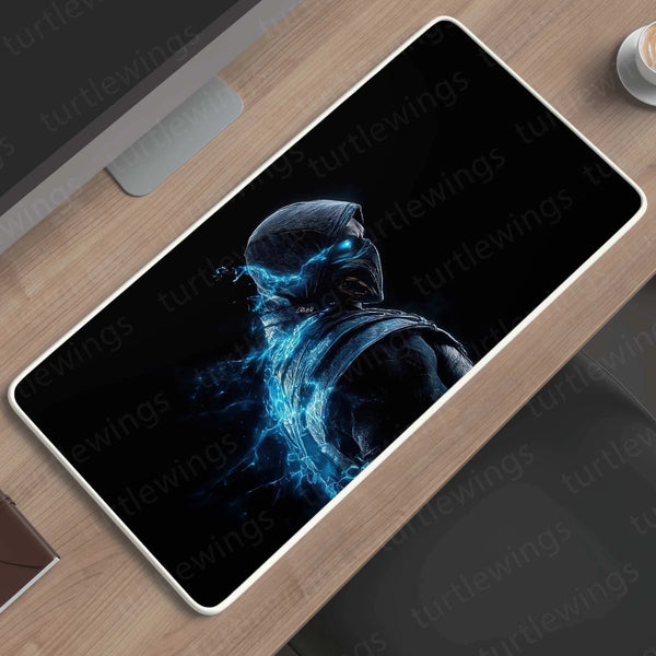 Icy Warrior Sub-Zero Mortal Kombat Legend Deskmat - TURTLEWINGS 
