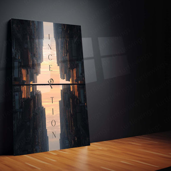 Inception Movie Metal Frame | Leonardo DiCaprio Dream Scene Frame - TURTLEWINGS 