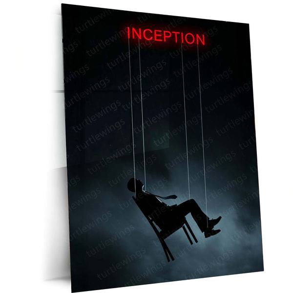 Inception Movie Metal Frame | Leonardo DiCaprio Dream Scene Frame 01 - TURTLEWINGS 