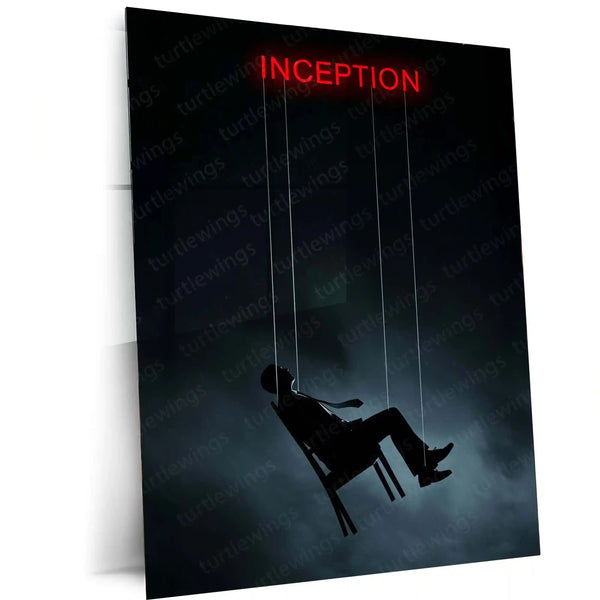 Inception Rip Frame Inception Movie Metal Frame | Leonardo DiCaprio Dream Scene Frame 01 ...