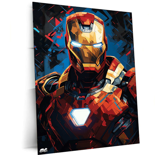 ironman Metal Print - TURTLEWINGS 