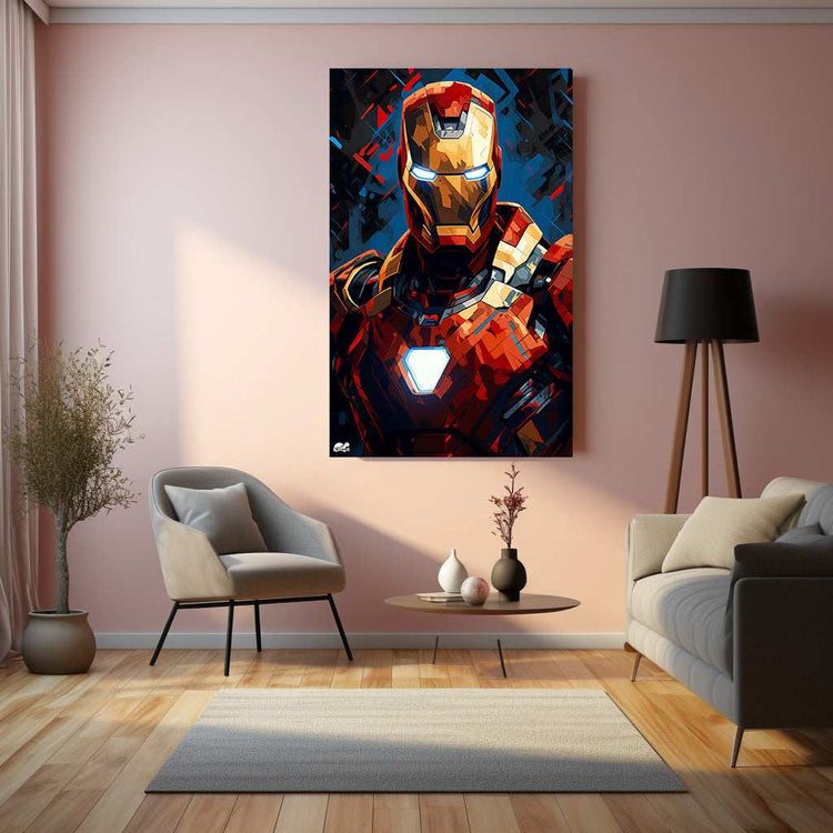 ironman Metal Print - TURTLEWINGS 