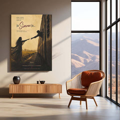 Ja Simran Ja – Timeless Love Story | DDLJ Inspired Romantic Metal Frame | Bollywood Wall Art by TurtleWings