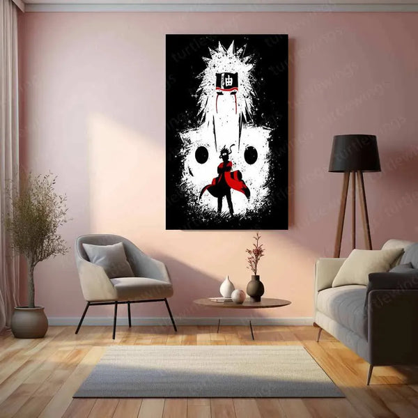 jiraiya-naruto_metal poster 2 - TURTLEWINGS 