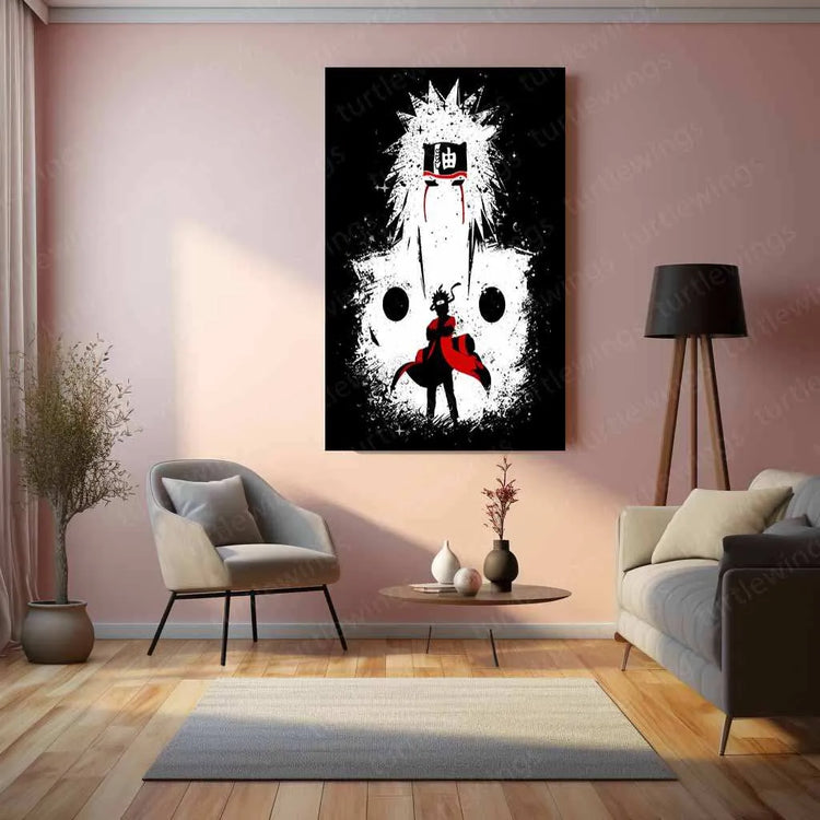 jiraiya-naruto_metal poster 2 - TURTLEWINGS 