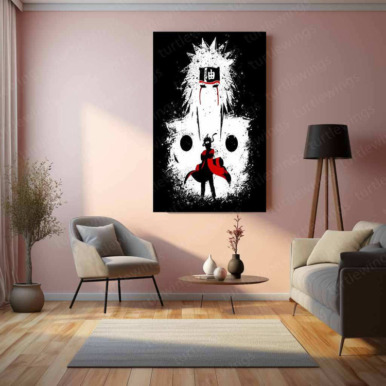 jiraiya-naruto_metal poster 2 - TURTLEWINGS 