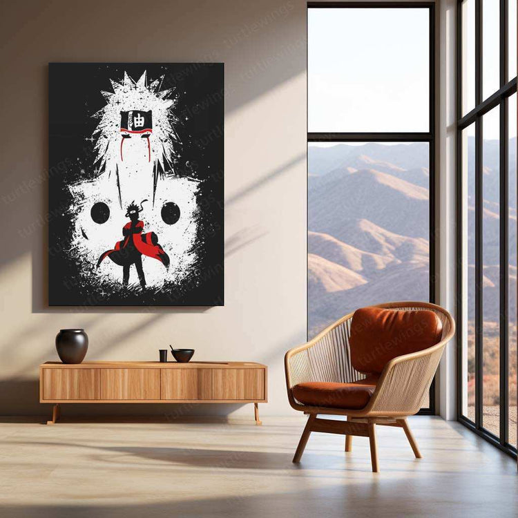 jiraiya-naruto_metal poster 2 - TURTLEWINGS 