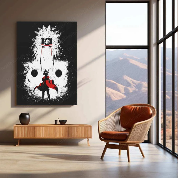 jiraiya-naruto_metal poster 2 - TURTLEWINGS 