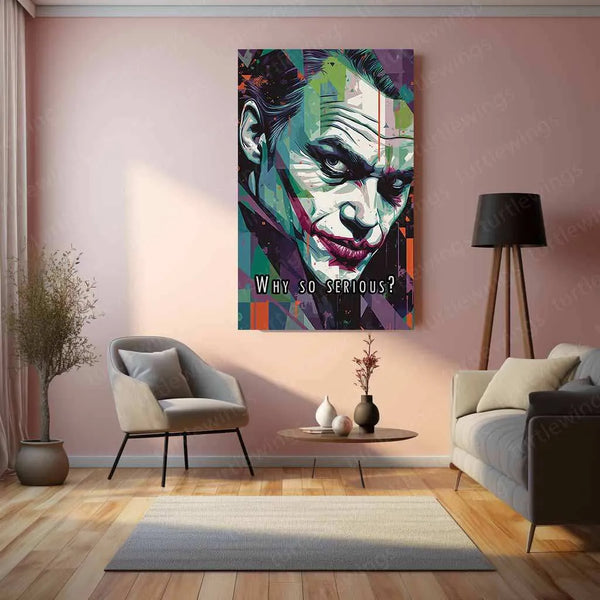 Joker_metal poster 2 - TURTLEWINGS 