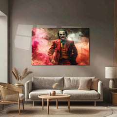 Joker – Strikes | Chaos Unleashed Metal Frame | Dark DC Villain Wall Art - TURTLEWINGS 