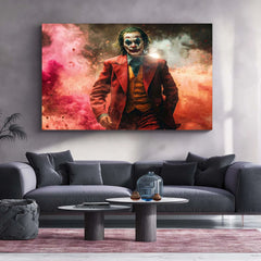 Joker – Strikes | Chaos Unleashed Metal Frame | Dark DC Villain Wall Art - TURTLEWINGS 