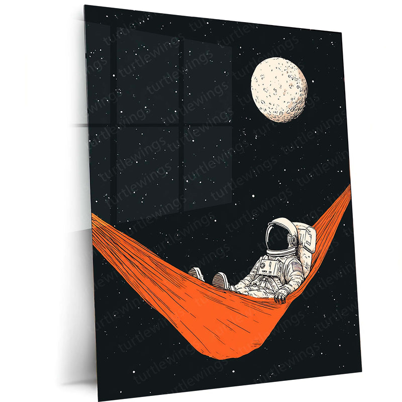 Whimsical Dreamscape | 2D Illustrated Fantasy Art Metal Frame Poster - TURTLEWINGS 