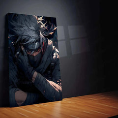 Kakashi Hatake – Naruto Metal Poster - TURTLEWINGS 