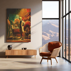 Naruto Art Painting | Anime Metal Frame Poster - TURTLEWINGS 