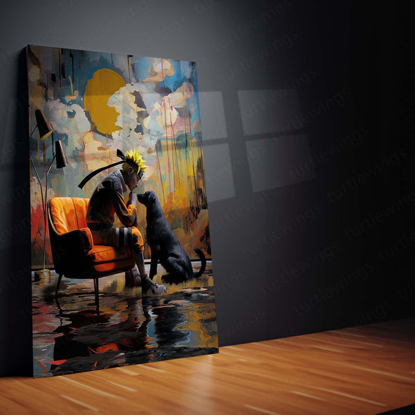 Naruto Art Painting | Anime Metal Frame Poster 01 - TURTLEWINGS 