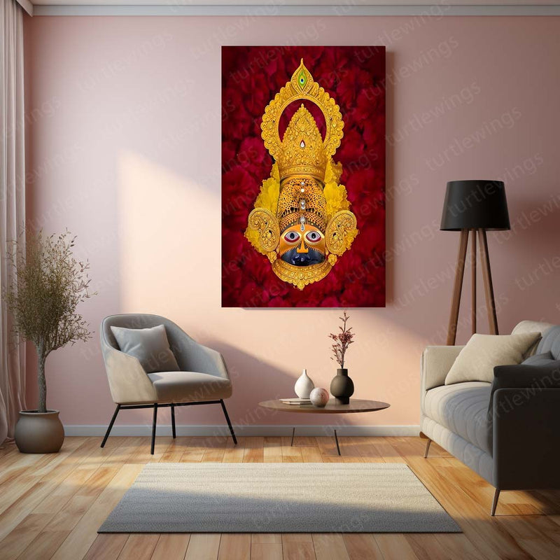 Khatu Shyam Maharaj Rajasthan Spiritual Metal Poster - NEW 02 - TURTLEWINGS 