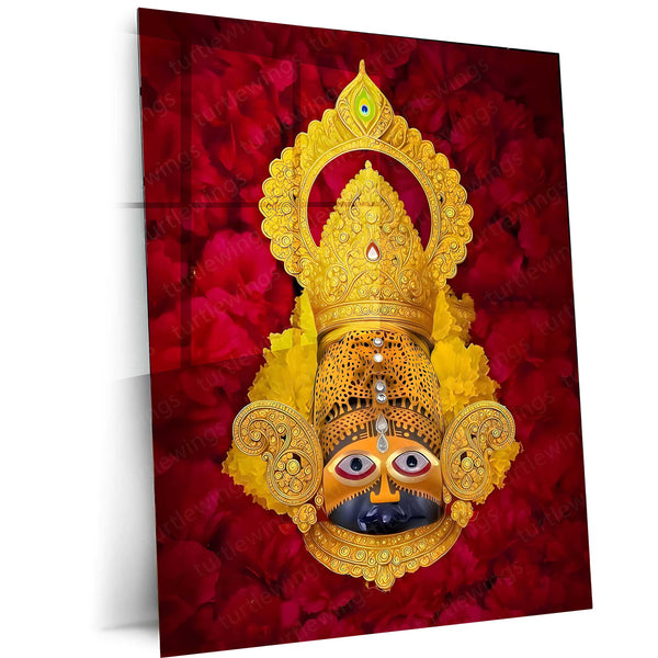 Khatu Shyam Maharaj Rajasthan Spiritual Metal Poster - NEW 02 - TURTLEWINGS 