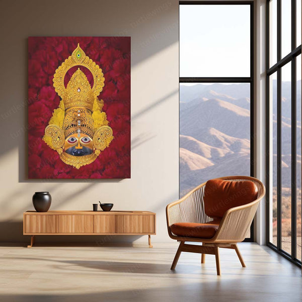 Khatu Shyam Maharaj Rajasthan Spiritual Metal Poster - NEW 02 - TURTLEWINGS 