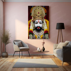 Khatu Shyam Maharaj Rajasthan Spiritual Metal Poster - NEW 01 - TURTLEWINGS 