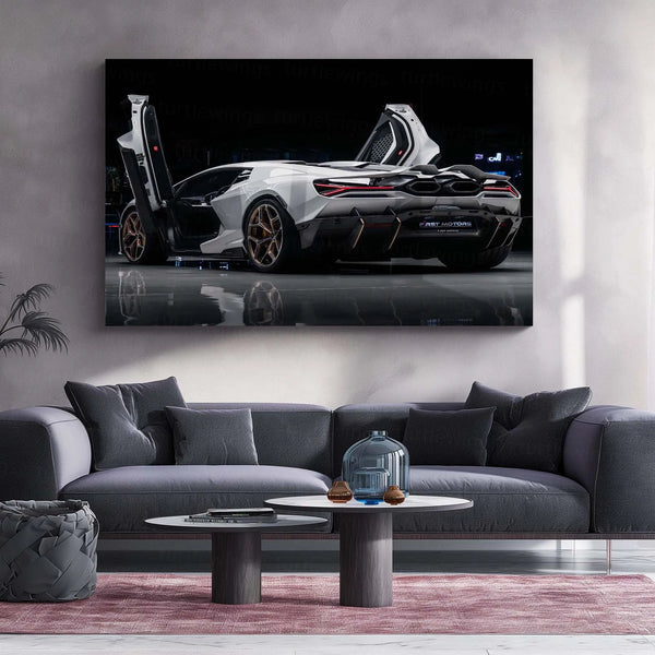 Car Metal poster | Lamborghini Metal Poster – The Ultimate Supercar Wall Art - TURTLEWINGS 