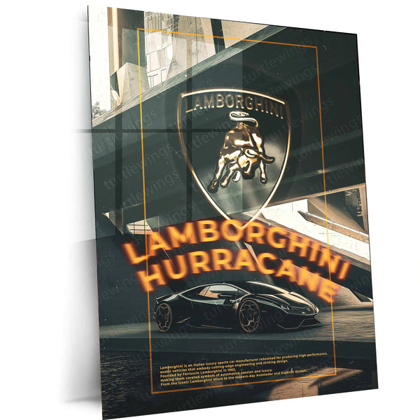Lamborghini Poster – Iconic Supercar Artwork - TURTLEWINGS 