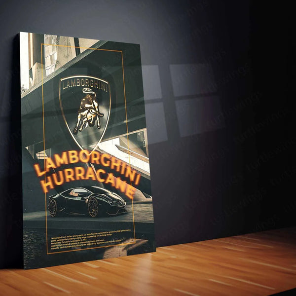 Lamborghini Poster – Iconic Supercar Artwork - TURTLEWINGS 