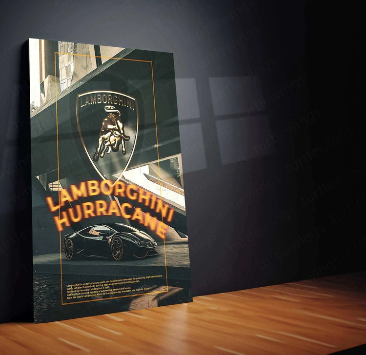 Lamborghini Poster – Iconic Supercar Artwork – TURTLEWINGS