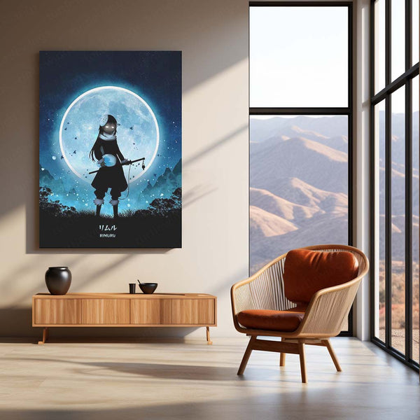 Rimuru Tempest Landscape Metal Poster | Tensura Anime Wall Frame