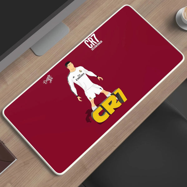 cristiano ronaldo footballer deskmat - TURTLEWINGS 