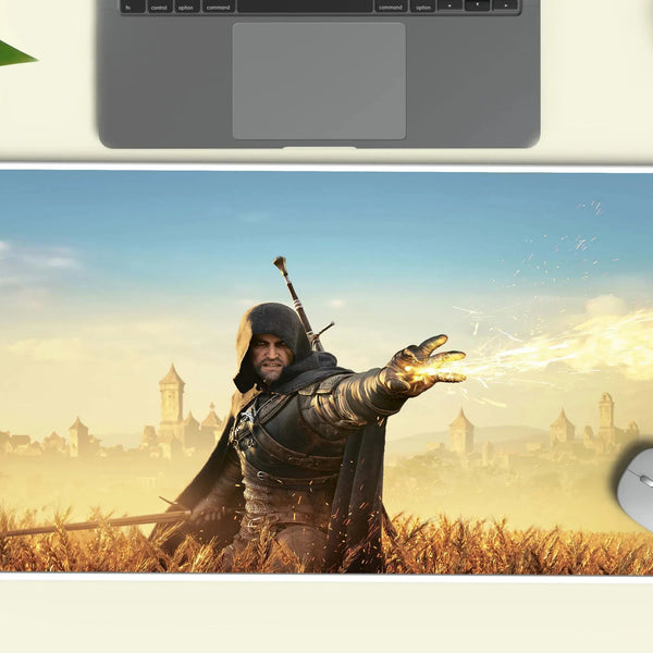 The Witcher gaming deskmat 2