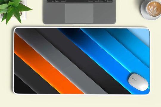 color abstract deskmat
