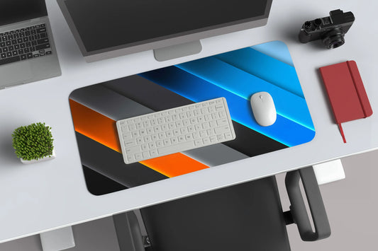 color abstract deskmat