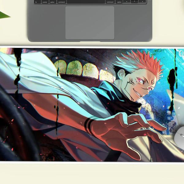Ryomen Sukuna JJK anime deskmat