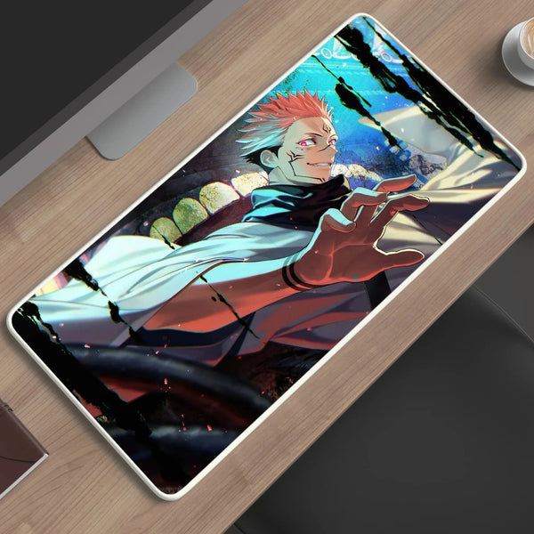 Ryomen Sukuna JJK anime deskmat
